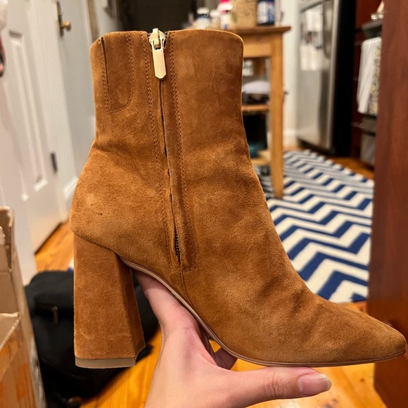 Sam Edelman Codie Boots in Frontier Brown - Picture 6 of 9